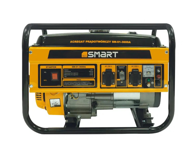 Agregat prądotwórczy jednofazowy SMART SM-01-3600A 230V (1)